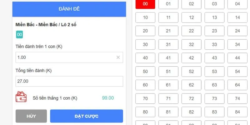 Đặt cược xổ số lô đề trực tuyến tại nhà cái ngay hôm nay 